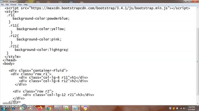 develop responsive webpage layout using bootstrap grid system part1 смотреть онлайн