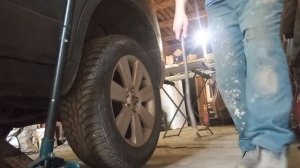 Замена задней стойки Каптива