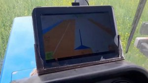 GPS новигатор на трактор/опрыскивание без маяков/бюджетный агроновигатор