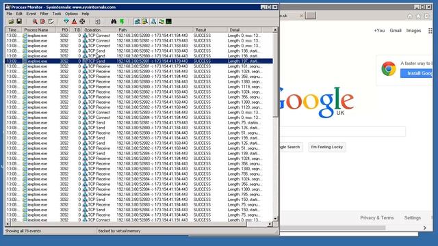 Process Monitor: TCP/IP tracing, Process ID and Thread ID смотреть онлайн