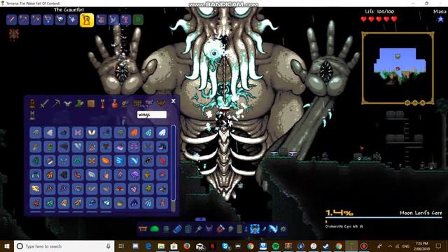 Terraria - Thanos Gauntlet Mod Thorium & Elements Awoken смотреть онлайн