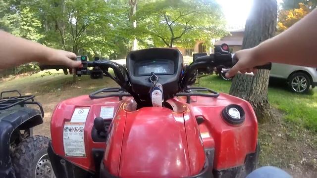 Honda Foreman 500 & Suzuki Kingquad 700 GOPRO смотреть онлайн