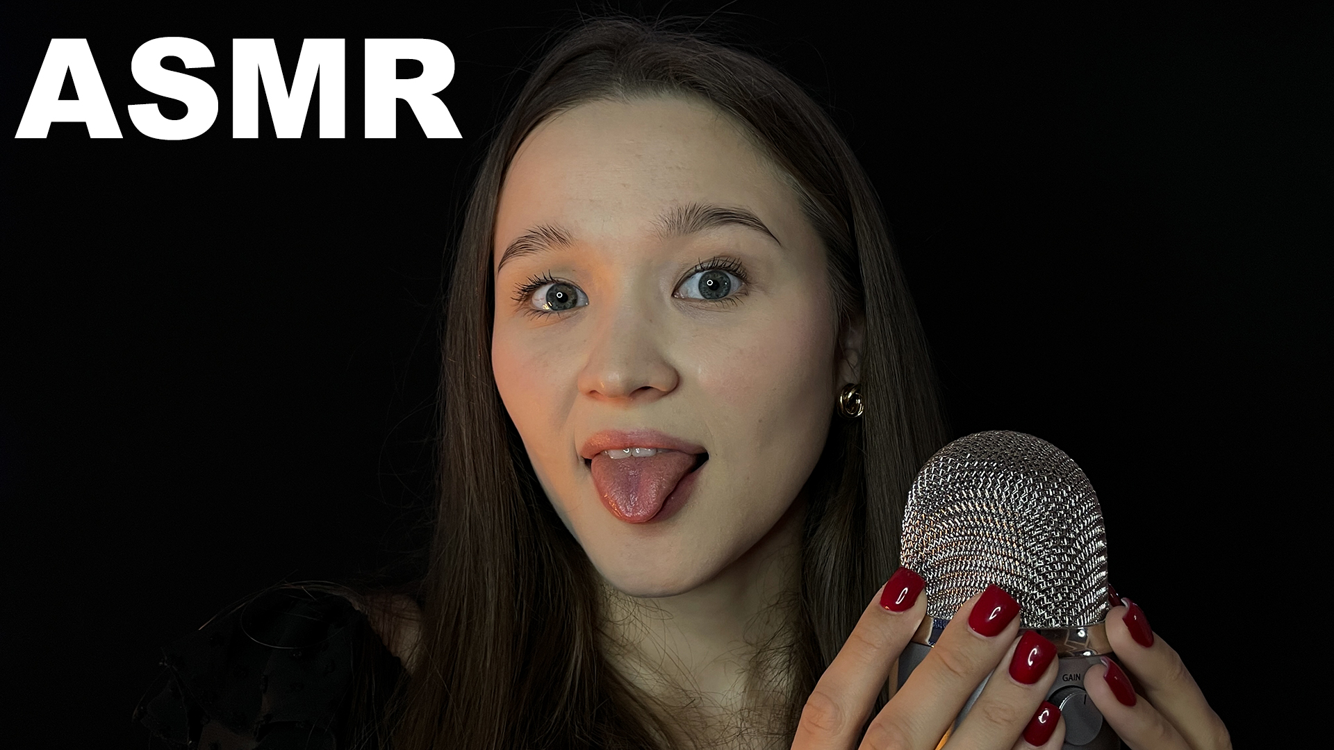 АСМР липкие звуки рта с ушка на ушко смотреть онлайн