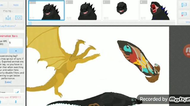 godzilla vs king ghidorah (sticknodes) смотреть онлайн