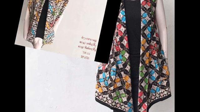 Cardigan Outer Batik Vest Wanita Kosongdua смотреть онлайн