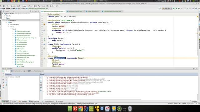 Java EE 58: CDI 15: Decorator смотреть онлайн