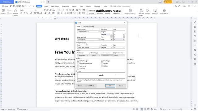 WPS Office How To Change Default Font смотреть онлайн