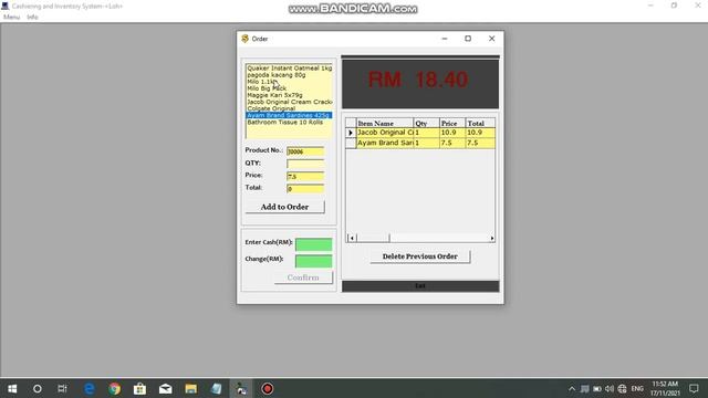 Cashiering & Inventory System in VB6.0 смотреть онлайн