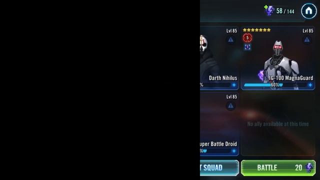 Galactic Conquest Hard - Farm Two Global Feats Using This Datacron Node - No GLs | SWGoH смотреть онлайн