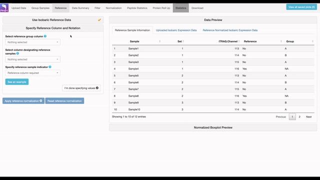 PMart Tutorial 3: The Reference Normalization Page смотреть онлайн