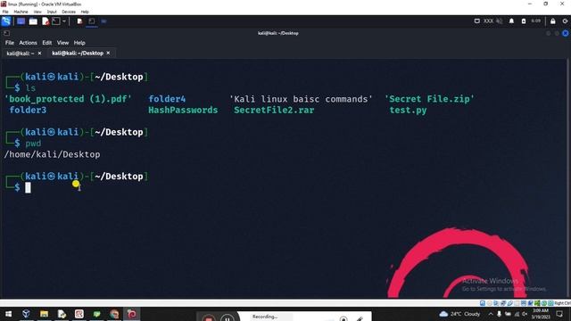Kali Linux basics commands advance course for beginners |Cyber Wings смотреть онлайн