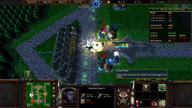 Warcraft 3 Mini TD - Not bad for first time смотреть онлайн