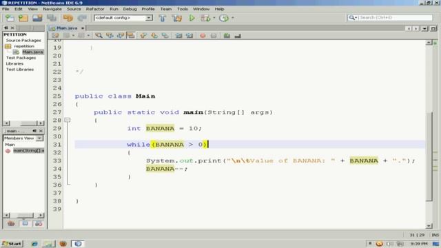 Java Repetition Structures - while true loops - Part 3 смотреть онлайн