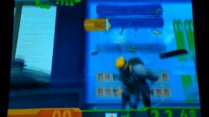 Namco Crisis Zone - "Drycreek Plaza" Game Play (Projected)