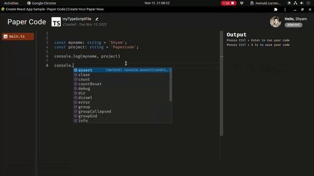 Live Coding App using ReactJS | Paper Code Tour смотреть онлайн