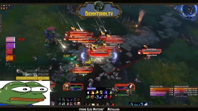 World Of Warcraft: Goldmaking "BLOOD-GATE/HYPERSPAWN" insane gold & cloth farm смотреть онлайн