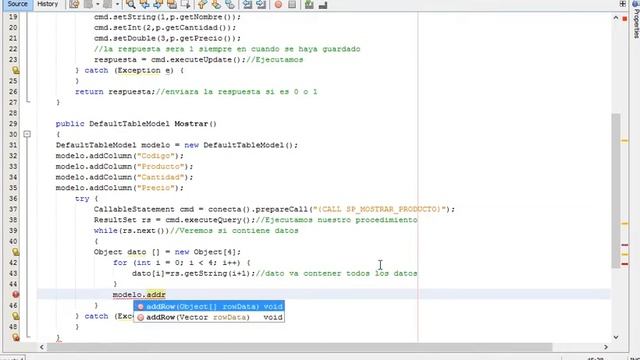 Llenar JTable - SQL Server - Java смотреть онлайн