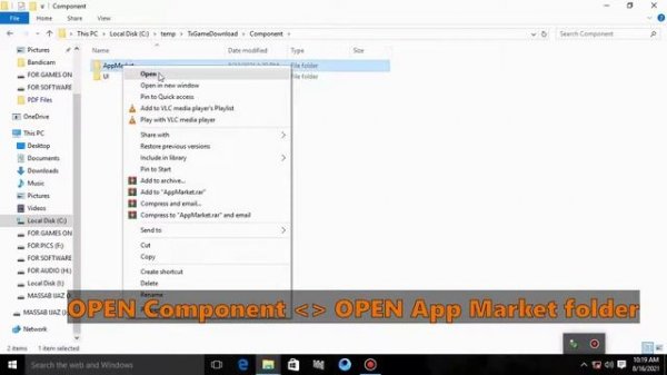 How to fix Gameloop App Market cannot open or error code 0xc0000005 While installing  PUBG Mobile