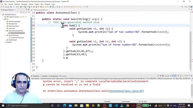 Anonymous Inner Class in Java | Dr Vipin Classes смотреть онлайн