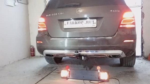 Инструкция по установке фаркопа на Mercedes-Banz GLK-Class x204 (2013 г.в.) в компании Farkop161.ru)