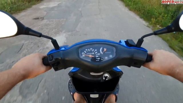 Скутер Suzuki Address 125G CF4EA инжектор, купить мопед без пробега по Украине + Тест драйв смотреть онлайн