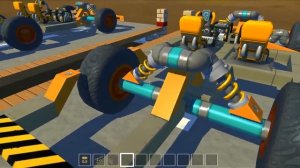 КАК ПОСТРОИТЬ ПОДВЕСКУ В SCRAP MECHANIC (4 ВАРИАНТА ПОДВЕСКИ)