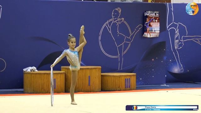 Popa Daria C S S nr 1 Timisoara C N de Junioare IV la Gimnastică ritmică Ploiesti 2023 Junioa смотреть онлайн