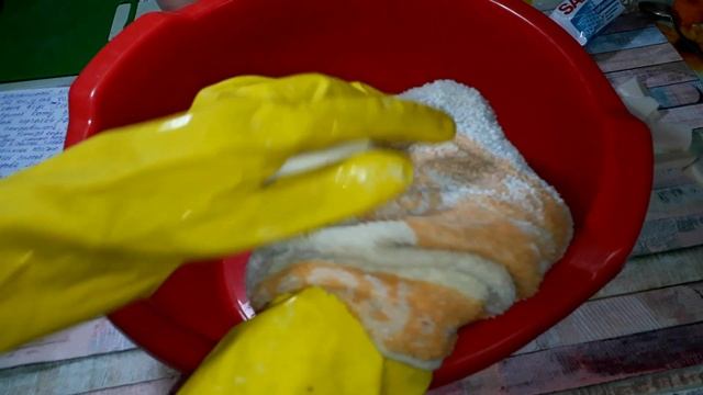 ЭТО РАБОТАЕТ! Супер отстирывание пятен. Отбелить кухонные полотенца. смотреть онлайн