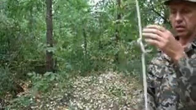 Узел Скользящая петля - как завязать одной рукой смотреть онлайн