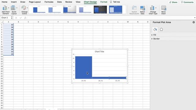 Adjusting histogram number of bins and bin width in Excel using MAC смотреть онлайн