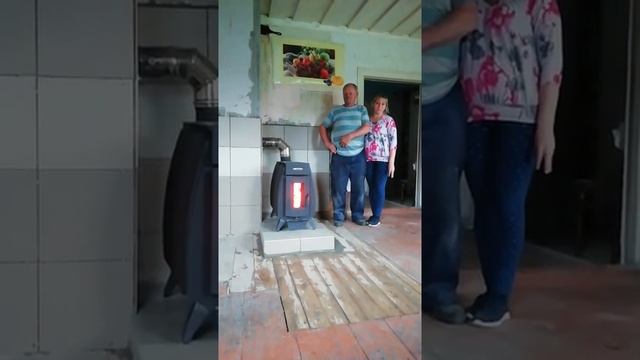 Печь Термофор ОГОНЬ-БАТАРЕЯ 11 Антрацит смотреть онлайн