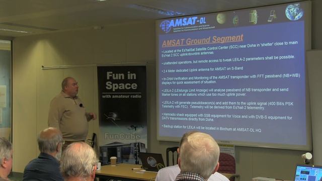 2017: Es'hail-2 Geostationary Amateur Satellite - Peter Guelzow DB2OS (AMSAT-DL) смотреть онлайн
