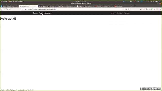 Live Lecture : HTML & CSS : Bootstrap смотреть онлайн