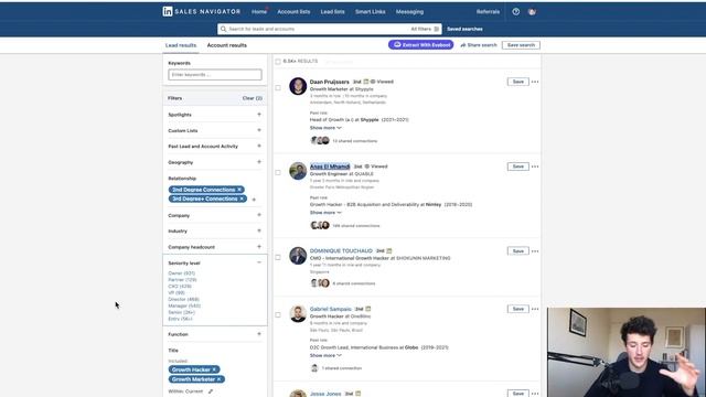 How to Extract More than 2500 Profiles in a Sales Navigator Lead Search? (Or More than 1K Accounts) смотреть онлайн