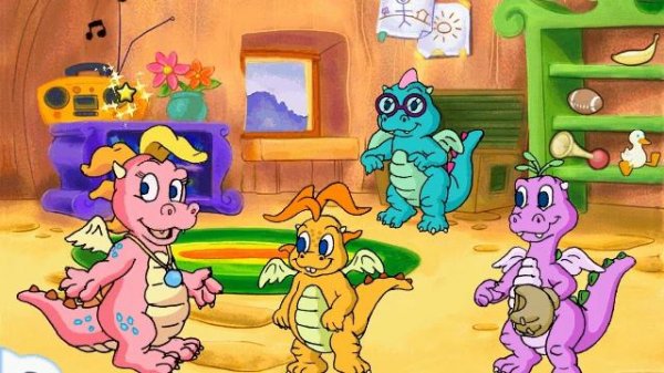 Dragon Tales: Learn & Fly with Dragons (PC Game - Intro and Outro)