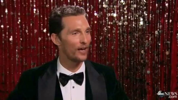 all right all right all right Matthew McConaughey 1 hour long