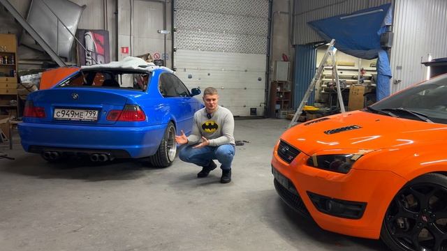 Выхлоп BMW 3 e46 coupe раздвоенный смотреть онлайн