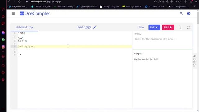How To Write and Run PHP Program Online смотреть онлайн