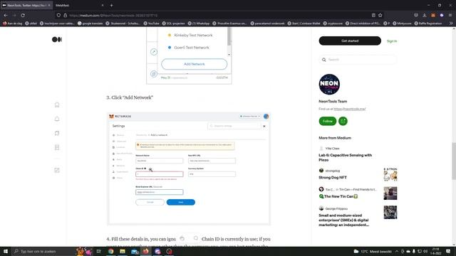 How to add the NeonTools-node to your MetaMask смотреть онлайн