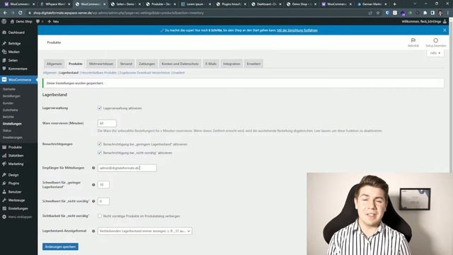 WooCommerce Tutorial deutsch 2022 - Einstellungen & Start смотреть онлайн