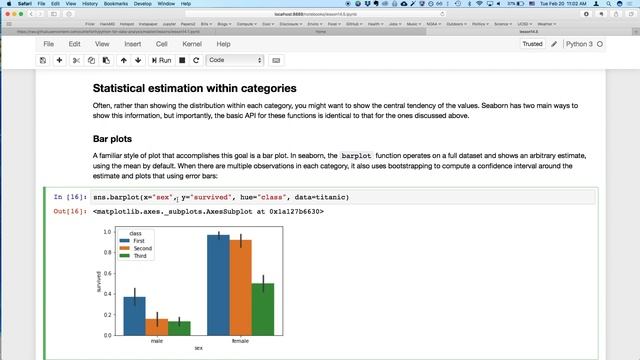 Python for Data Analysis 2018 - Lesson 14 (5/5) смотреть онлайн