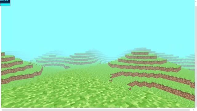 Creating Minecraft as a website using HTML, CSS, JS (Three js) - 3D смотреть онлайн