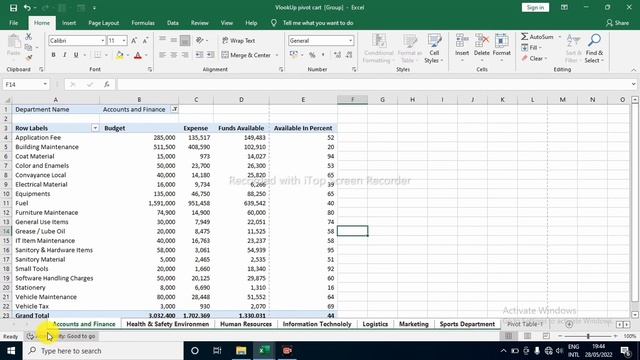 Pivot Table Features in Excel | Excel Pivot Table Tutorial 2021 смотреть онлайн
