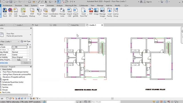 HOW TO IMPORT AUTOCAD FILE INTO REVIT (DIFFERENCE BETWEEN LINK CAD & IMPORT CAD) смотреть онлайн