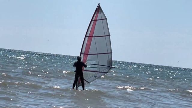 How to sail kayak @ Lakeside Park Mississauga, Ontario смотреть онлайн