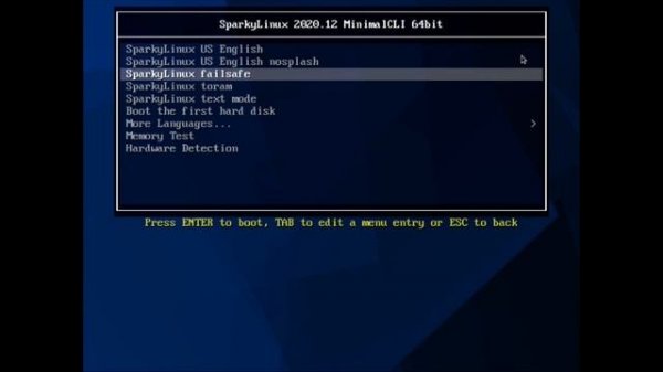 Linux для начинающих. SparkyLinux. Установка minimal(gui,cli)