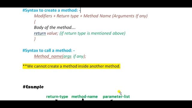 Method in Java & Type of Java | by virendra pal | V K Tech official смотреть онлайн