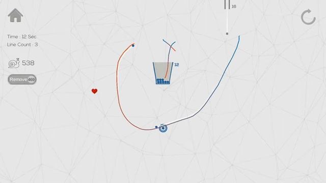 Gameplay - Level 33 - Draw Brain Lines Physics Puzzle смотреть онлайн