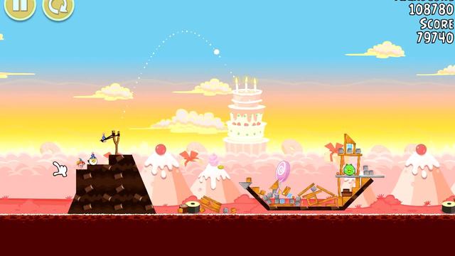 Angry Birds. Birdday Party (level 19-8) 3 stars. Прохождение от SAFa смотреть онлайн