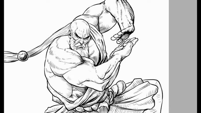 Drawing - Gouken Street Fighter IV смотреть онлайн